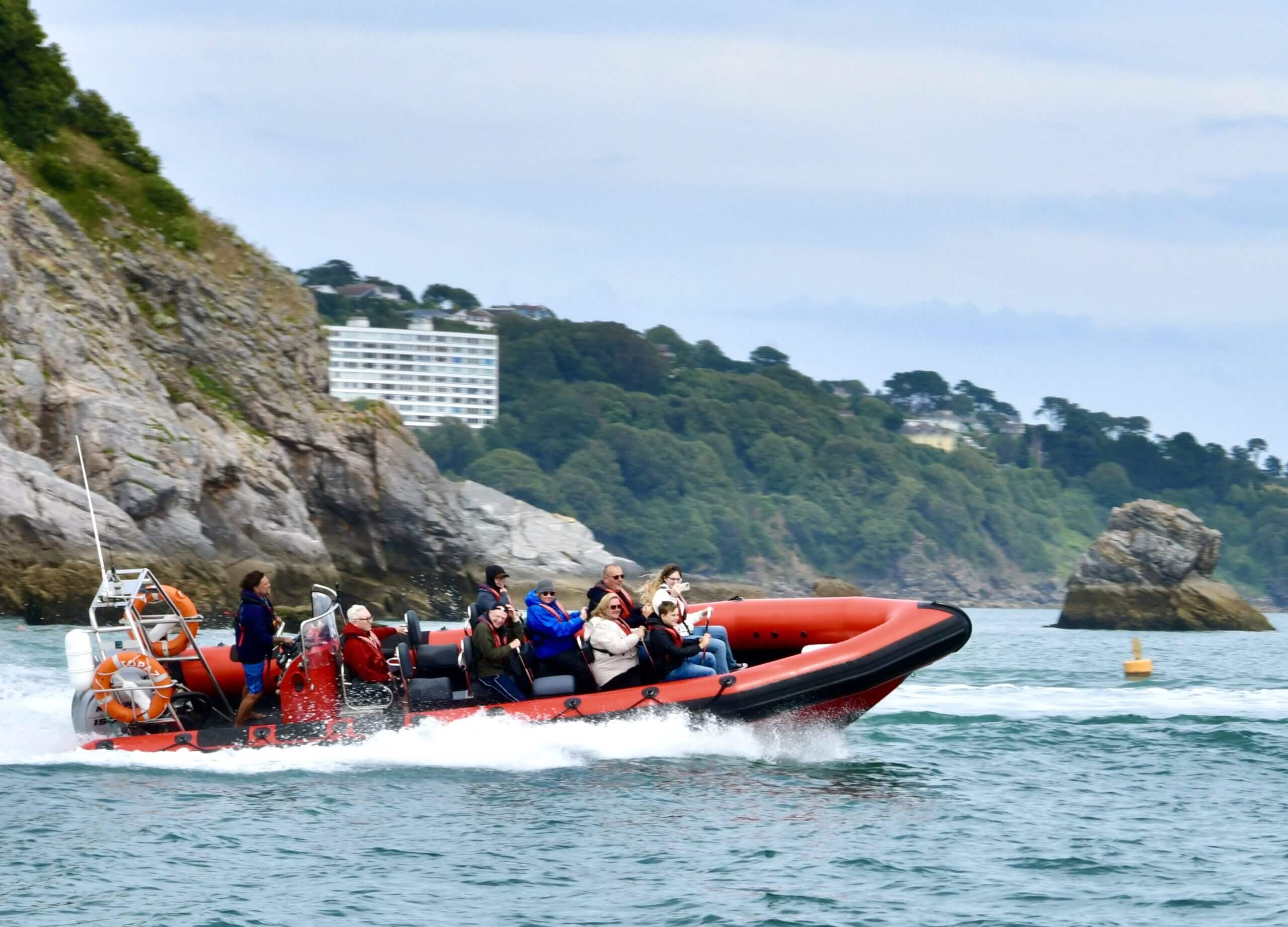 Coastal boat tour